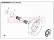 CFMOTO 2014 SSV ZFORCE 800 (CF800) CLUTCH CRUST ASSY - E05-3
