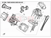 CFMOTO 2016 SSV ZFORCE 800 (CF800) CYLINDER ãCYLINDER HEAD ASSY - E02