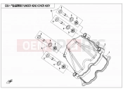 CFMOTO 2016 SSV ZFORCE 800 (CF800) CYLINDER HEAD COVER ASSY - E02-1