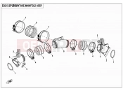 CFMOTO 2016 SSV ZFORCE 800 (CF800) INTAKE MANIFOLD ASSY - E02-5