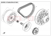 CFMOTO 2017 SSV ZFORCE 800 (CF800) CVT ASSY. - E05