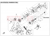 CFMOTO 2017 SSV ZFORCE 800 (CF800) TRANSMISSION SYSTEM(2,2018) - E06-2-B