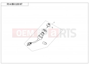 CFMOTO ZFORCE 800 (CF800) LOCK KIT(ORDINARY) - F01-A
