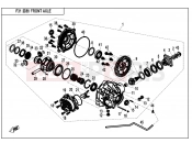 CFMOTO ZFORCE 800 (CF800) FRONT AXLE - F31