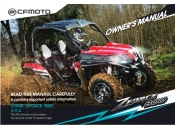 CFMOTO ZFORCE 800 (CF800) OWNER'S MANUAL(2017) - F38-A