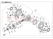 CFMOTO 2019 SSV ZFORCE 800 (CF800) REAR AXLE(2017) - F33-A