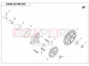 CFMOTO 2021 SSV ZFORCE 800 (CF800) OIL PUMP ASSY. - E07