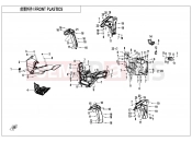 CFMOTO 2026 SSV ZFORCE 800 (CF800SU-3) FRONT PLASTICS - F04-1