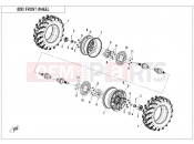 CFMOTO 2026 SSV ZFORCE 800 (CF800SU-3) FRONT WHEEL - F07