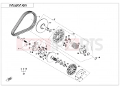 CFMOTO 2026 SSV ZFORCE 800 (CF800SU-3) CVT ASSY - E05-V1