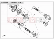 CFMOTO 2013 SSV ZFORCE 800 (CF800US-A) GEARSHIFT ASSY (1) - E06-1