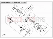 CFMOTO 2013 SSV ZFORCE 800 (CF800US-A) GEARSHIFT ASSY(3) - E06-3