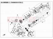 CFMOTO ZFORCE 800 (CF800US-A) TRANMISSION SYSTEM (â¡) - E06-2