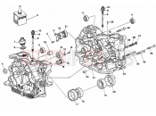 DUCATI 1992 Supersport 750 SS CRANKCASE FMM &GT;001274 » ENGINE CASE