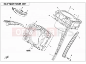 CFMOTO 2016 SSV ZFORCE 800 (CF800US-A) CYLINDER ASSY - E02-3