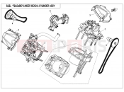 CFMOTO 2019 SSV ZFORCE 800 (CF800US-A) CYLINDER HEAD @^ CYLINDER ASSY. - E02-V2