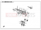 CFMOTO ZFORCE 800 (CF800US-A) REAR PLASTICS 2 - F04-7