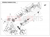 CFMOTO ZFORCE 800 (CF800US-A) TRANSMISSION SYSTEM(2,2017) - E06-2-A
