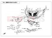 CFMOTO 2021 SSV ZFORCE 800 (CF800US-A) FRONT PLASTICS 1 - F04-1