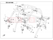 CFMOTO 2021 SSV ZFORCE 800 (CF800US-A) CAB FRAME - F23-A