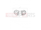 Triumph 2022 TIGER 900 GT Chain Adjuster Kit, Red