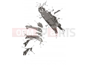 Triumph 2025 DAYTONA 660cc > CM3406 Rear Mudguard