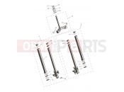 Triumph 2025 DAYTONA 660cc > CM3406 Front Forks & Lower Yoke Assy