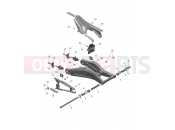 Triumph 2025 DAYTONA 660cc > CM3406 Swingarm Assembly