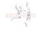 Triumph 2026 SPEED TRIPLE 1200 RX Front Brake Master Cylinder