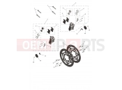 Triumph 2026 DAYTONA 660cc - CM3407 > Front Brake Caliper & Discs