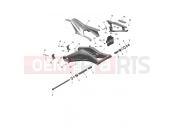 Triumph 2026 DAYTONA 660cc - CM3407 > Swingarm Assembly