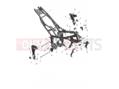 Triumph 2025 Tiger Sport 800 Main Frame Assembly