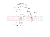 Triumph 2026 TRIDENT 660cc CN4040 > Front Mudguard