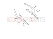 Triumph 2026 TRIDENT 660cc CN4040 > Grab Handles - India Only