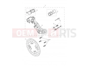 Triumph 2024 SCRAMBLER 1200 XE - CL1737 > Rear Brake Caliper & Disc