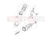 TRIUMPH Trident 660 Crankshaft, Conrods & Pistons