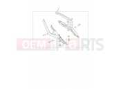 TRIUMPH Trident 660 Grab Handles Kit