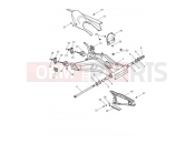 TRIUMPH Trident 660 Swingarm Assembly