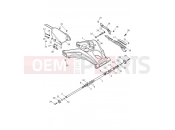 Triumph 2026 STREET TRIPLE 765 R Rear Swingarm