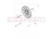 Triumph 2026 TIGER 900 Desert Front Wheel