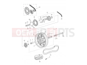 Triumph 2025 SCRAMBLER 900 - Liquid Cooled - > CM9963 Rear Wheel