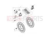 Triumph 2013 ROCKET III, CLASSIC & ROADSTER Front Brake Caliper & Discs
