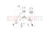 Triumph 2013 ROCKET III, CLASSIC & ROADSTER Ignition Switch & Lock Set > 343680