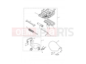 Triumph 2015 ROCKET III, CLASSIC & ROADSTER Tool Kit & Seat - Rocket III & Roadster