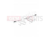 Triumph 2015 ROCKET III, CLASSIC & ROADSTER Rear Footrests & Mountings