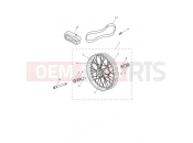 Triumph 2026 SCRAMBLER 900 - Liquid Cooled - CM9964 > Front Wheel