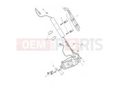 Triumph 2025 Tiger 1200 GT Pro Rear Suspension Unit