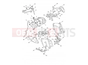 Triumph 2025 Tiger 1200 GT Pro Chassis Cooling System