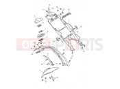 Triumph 2025 TRIDENT 660cc CB1390 > CN4039 Rear Mudguard