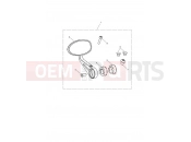 TRIUMPH SPEED TRIPLE S 735438 > Mirror, Bar End, Black